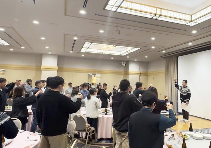 イメージ:毎年恒例の忘年会